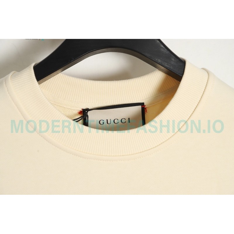 Balenciaga - Gucci Co-brand Graffiti Printed Round Neck Hoodie