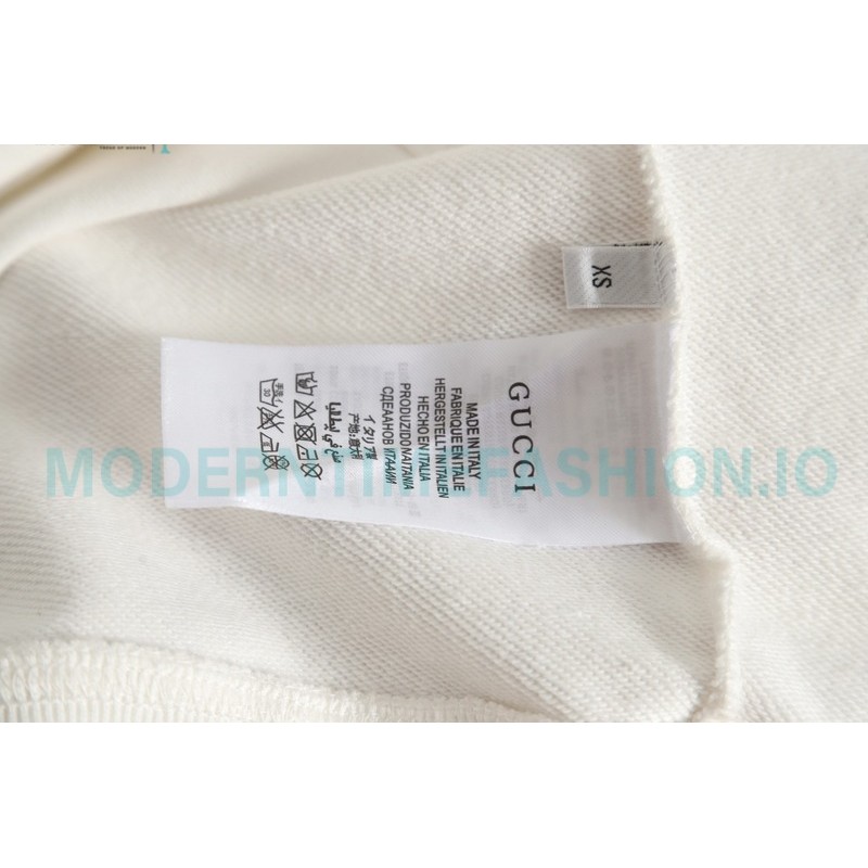 Gucci - Adidas 22FW Clover Co-brand Embroidered Hoodie