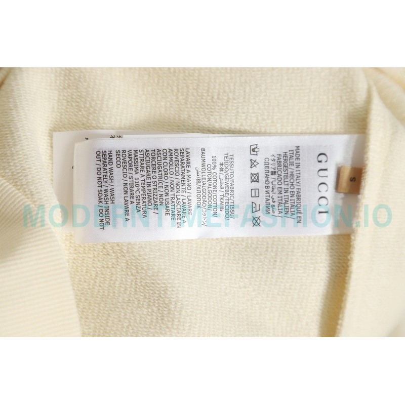 Gucci - Presbytery Bunny Applique Embroidered Crew Neck Hoodie