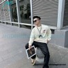 Gucci - Balenciaga Co-brand Embroidered Crewneck Hoodie On The Back