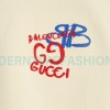 Gucci - Balenciaga Co-brand Embroidered Crewneck Hoodie On The Back