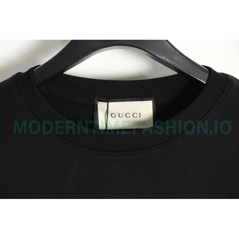 Gucci - Balenciaga Hand Painted Crew-neck Hoodie