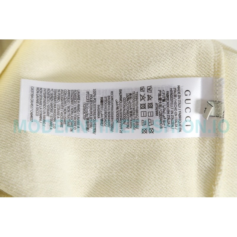 Gucci - Balenciaga Hand Painted Crew-neck Hoodie
