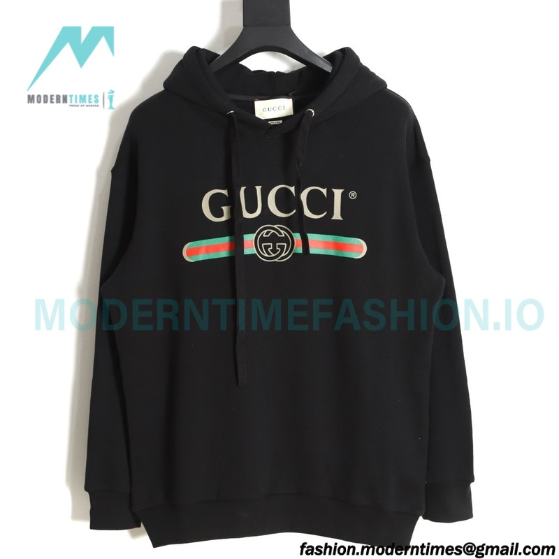 Gucci - 22Fw Classic Belt Print Hoodie