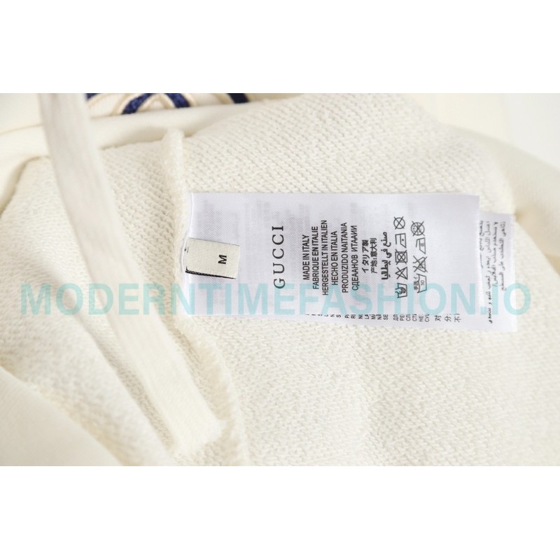 Gucci - 23FW Double G Embroidered Logo Hoodie