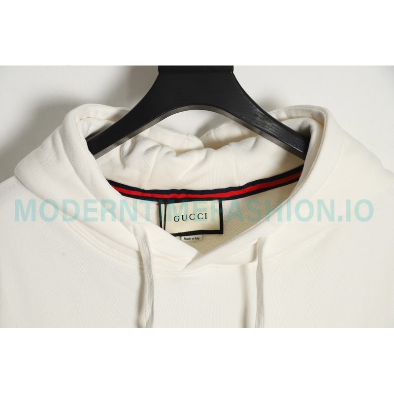 Gucci - 23FW Double G Embroidered Logo Hoodie