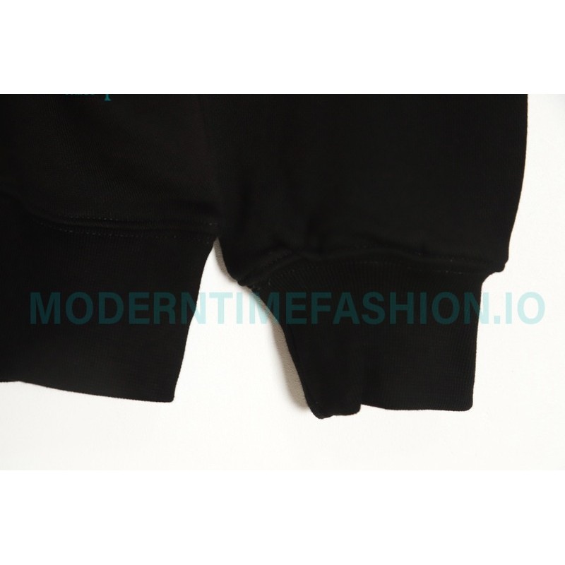 Gucci - 23Fw Embroidered Double G Letter Logo Round Neck Hoodie
