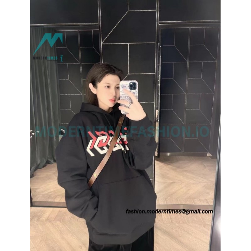 Gucci - 22Fw Mirror Letter Print Hoodie