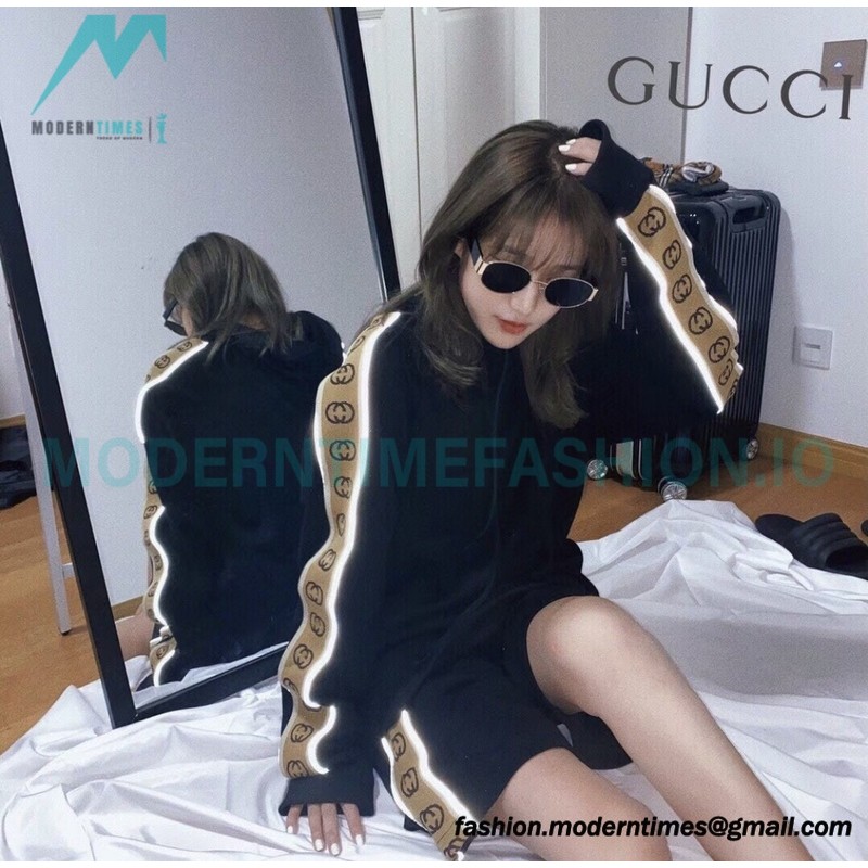 Gucci - Classic Reflective Webbing Hoodie