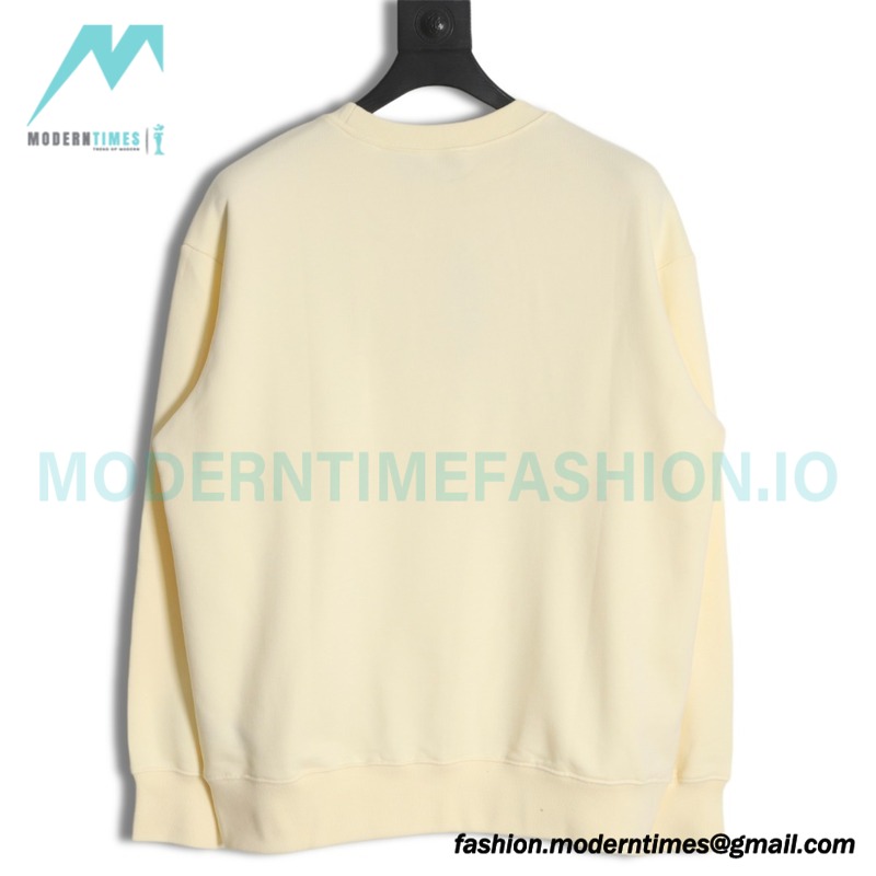 Gucci - Lipstick Printed Crew Neck Hoodie