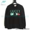 Gucci - Lipstick Printed Crew Neck Hoodie