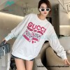 Gucci - 23FW Cassette Printed Crew Neck Hoodie
