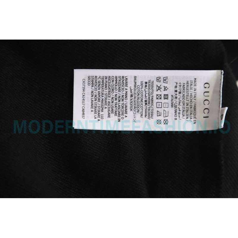 Gucci - 23FW Cassette Printed Crew Neck Hoodie