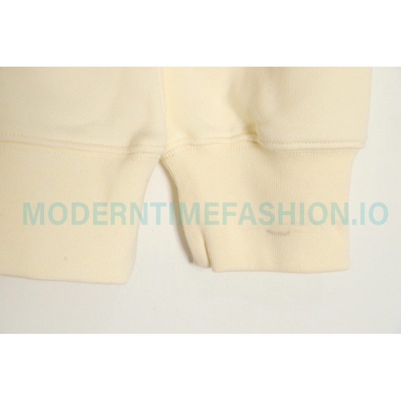 Gucci - Foam Letter Print Crew Neck Hoodie