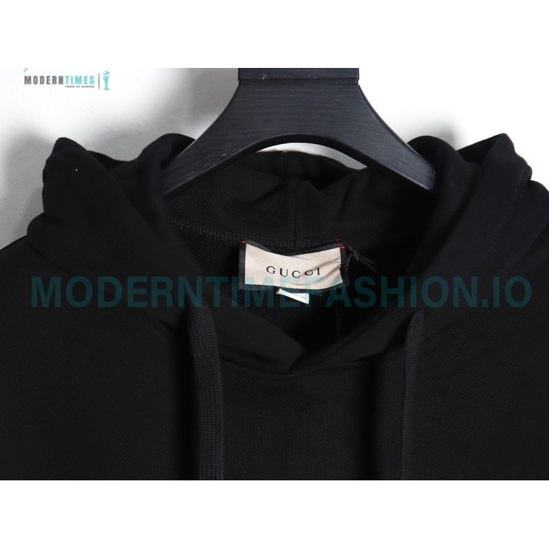 Gucci - Lipstick Print Detachable Hoodie