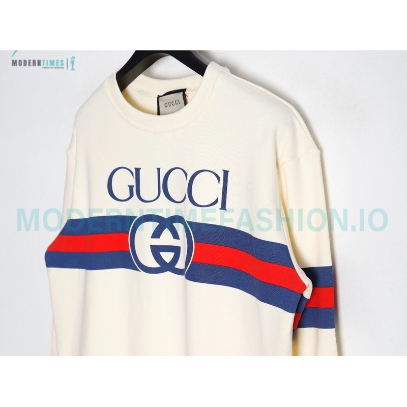 Gucci - Double-G Inter Locking Striped Hoodie