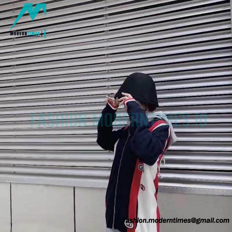 Gucci - Striped Zip-up Cardigan Coat