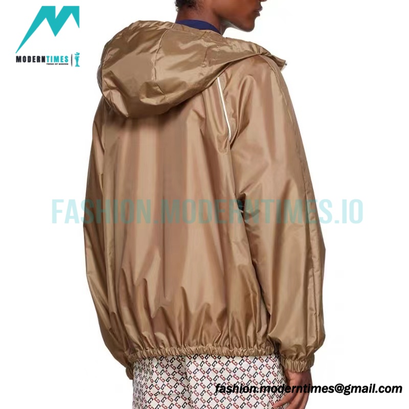 Gucci - 22FW Line Zipper Pocket Hooded Jacket 