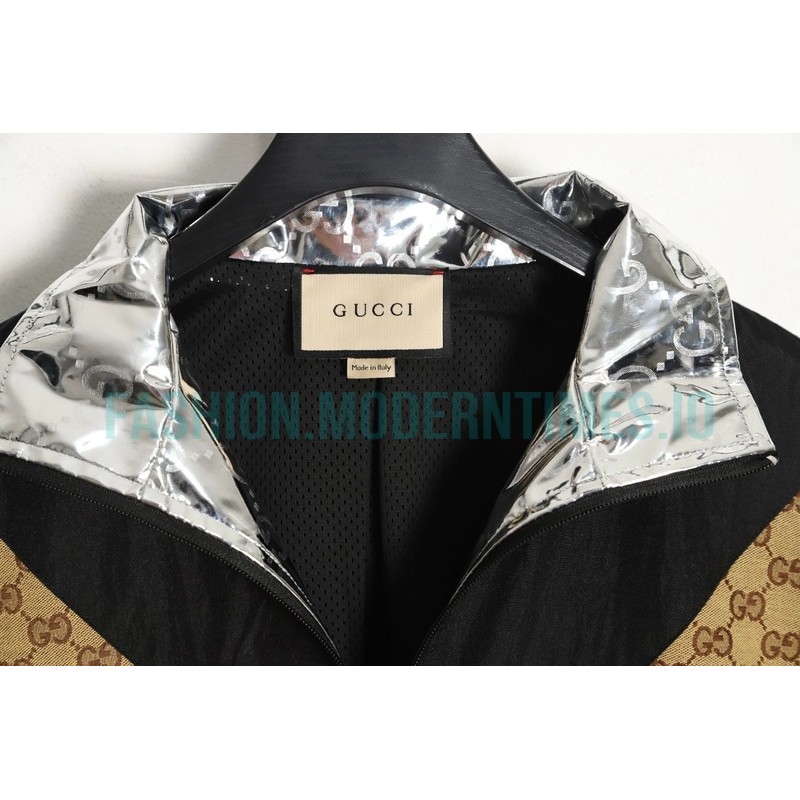 Gucci - Color Contrast Patchwork Presbytery Casual Sports Suit Coat