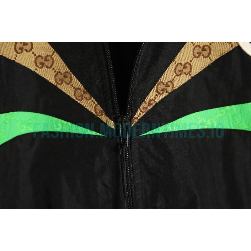 Gucci - Color Contrast Patchwork Presbytery Casual Sports Suit Coat