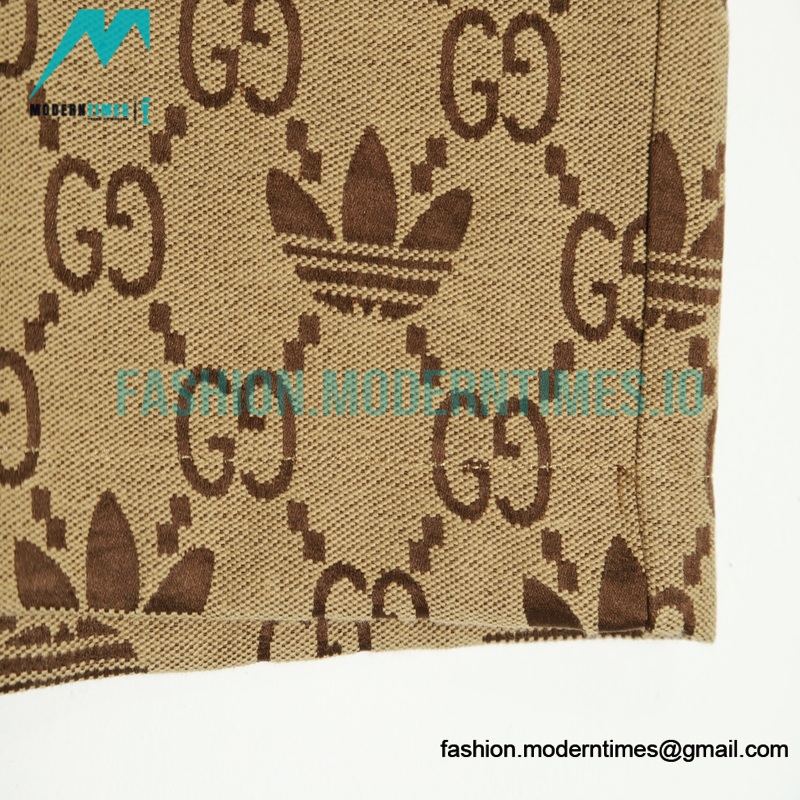 Gucci - Adidas Co-branded Limited Series Jacquard Knit Shorts Pants