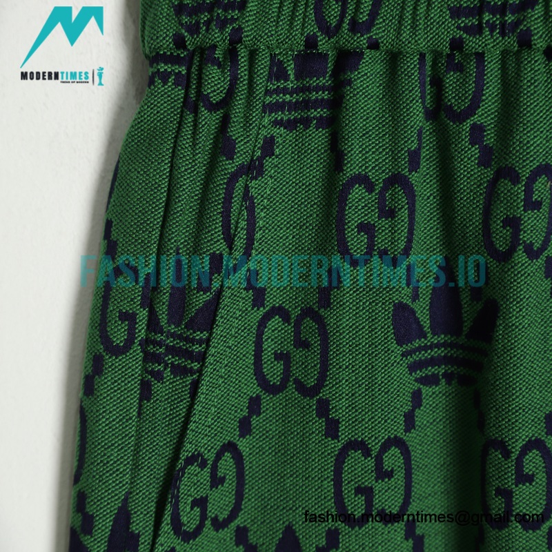 Gucci - Adidas Co-branded Limited Series Jacquard Knit Shorts Pants