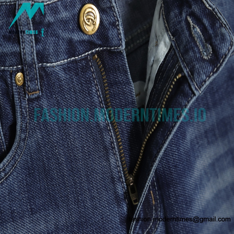 Gucci - Back Embroidered Logo Jeans