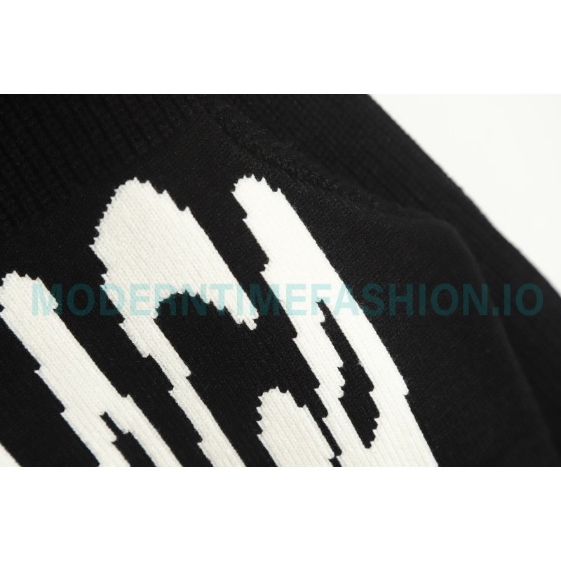 Gucci - Balenciaga 23SS Co-branded Big Logo Knitted Long-sleeved Sweater