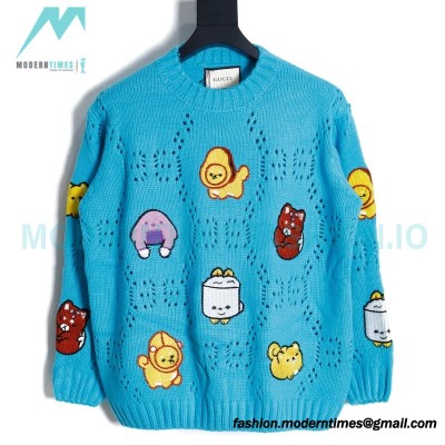 Gucci - Kawaii Cartoon Crewneck Sweater