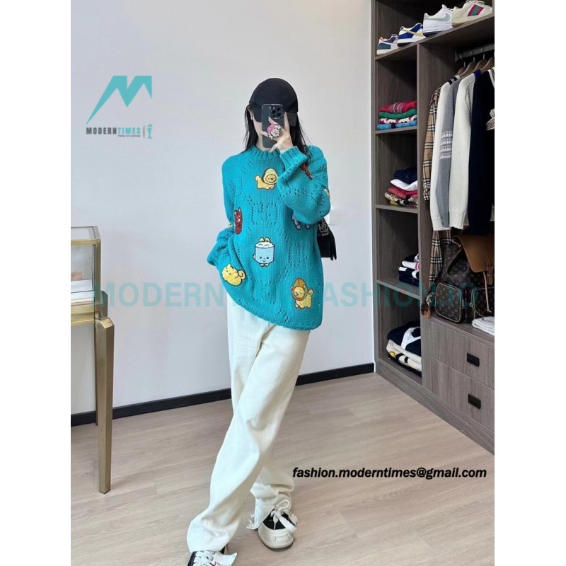 Gucci - Kawaii Cartoon Crewneck Sweater