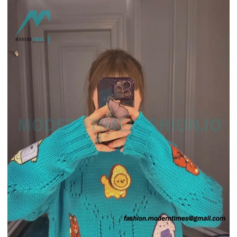 Gucci - Kawaii Cartoon Crewneck Sweater