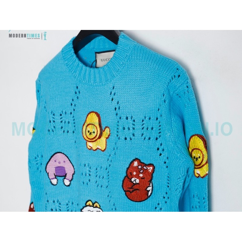 Gucci - Kawaii Cartoon Crewneck Sweater