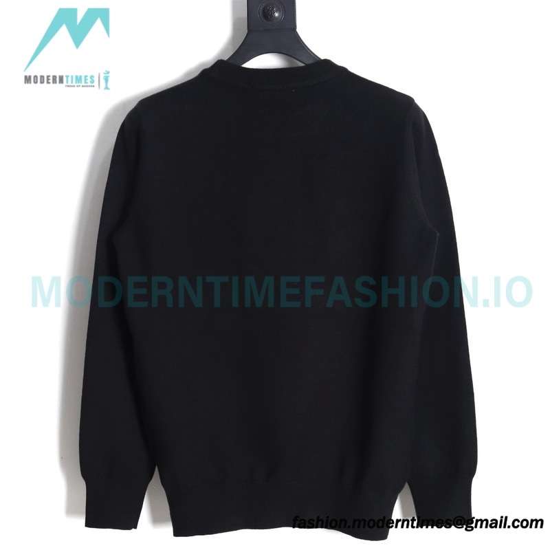 Gucci - 23Fw 1921 Series Embroidered Knitted Sweater