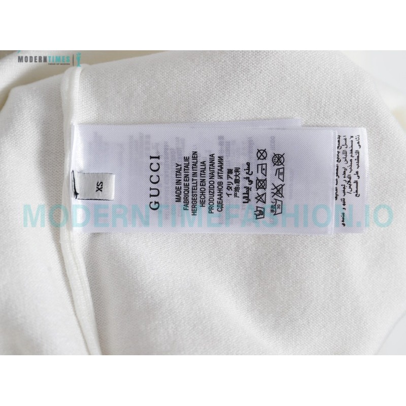 Gucci - 23Fw 1921 Series Embroidered Knitted Sweater
