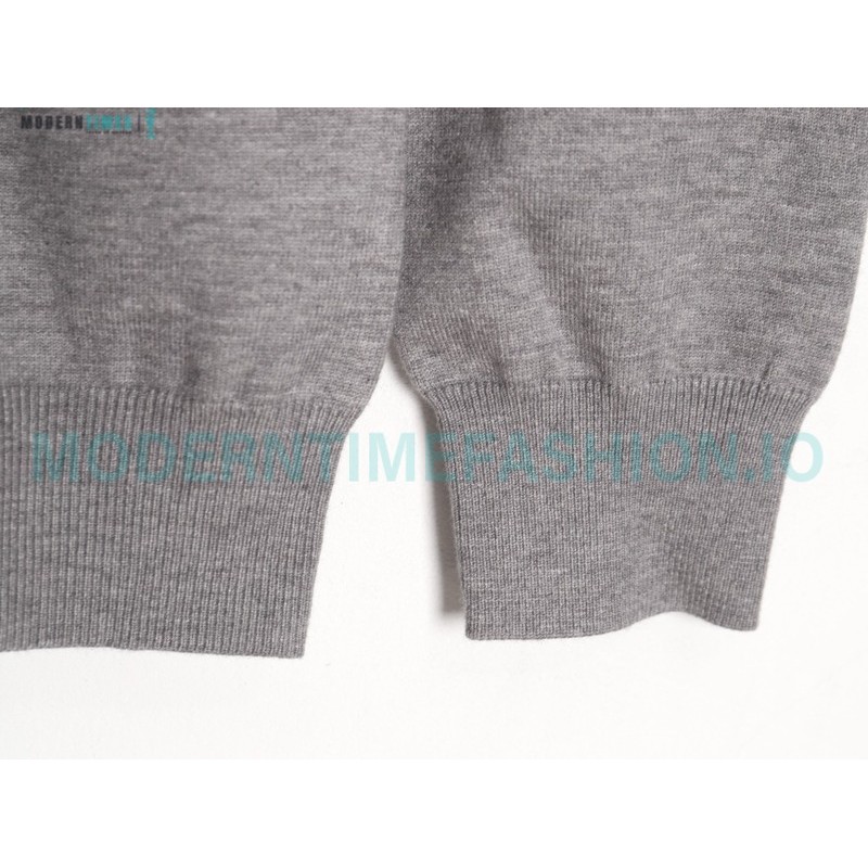 Gucci - 23Fw Double G Embroidered Small Label Knit Sweater