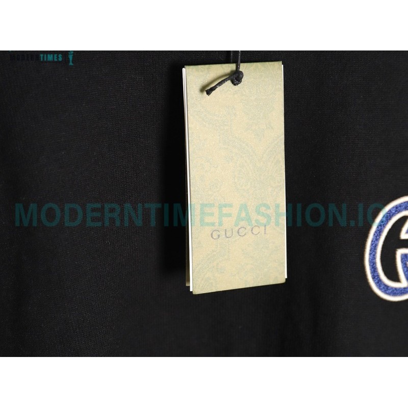 Gucci - 23Fw Double G Embroidered Small Label Knit Sweater