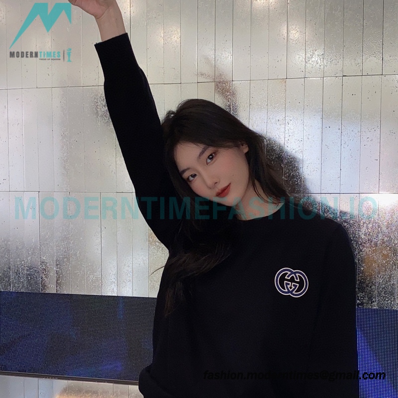 Gucci - 23Fw Double G Embroidered Small Label Knit Sweater