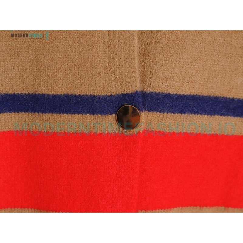 Gucci - 23SS Lapel Color Matching Sweater Cardigan