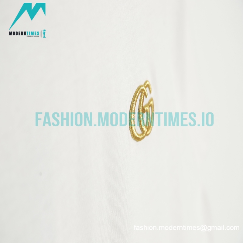 Gucci - 21ss Gold Label Embroidered Short Sleeve T-shirt