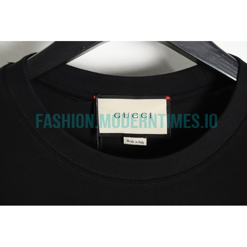 Gucci - 23ss Letter Portrait Print Short Sleeve