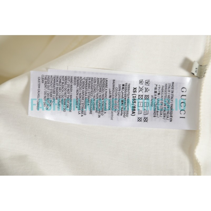 Gucci - 22ss Twist Stripe Printed Short Sleeve