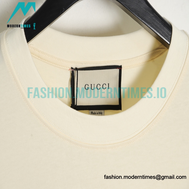 Gucci - 22ss Rainbow Letter Print Short Sleeve