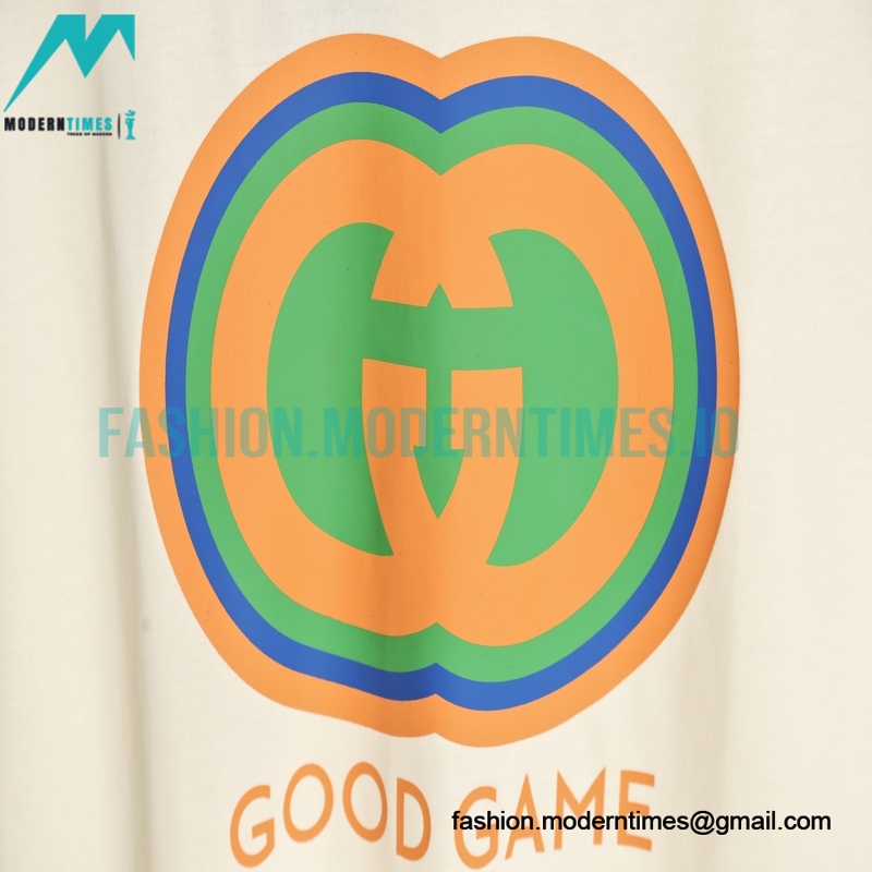 Gucci - 23ss Good Game Special Collection Printed Short-sleeved T-shirt