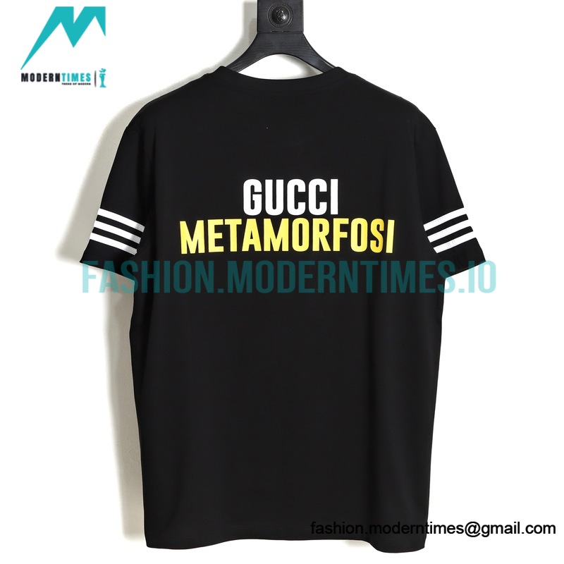 Gucci - Adidas 23ss Co-branded Clover Print Short Sleeve