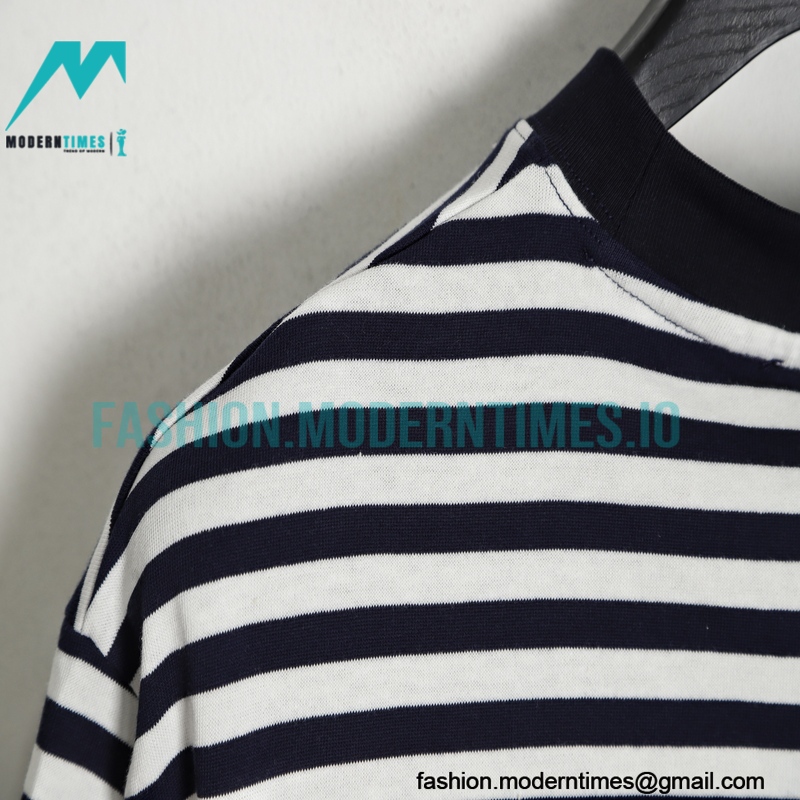 Gucci - 2023ss New Year's Collection Striped Short-sleeved T-shirt