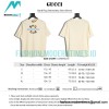 Gucci - Brand Flag Embroidery Short Sleeve