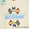 Gucci - Brand Flag Embroidery Short Sleeve