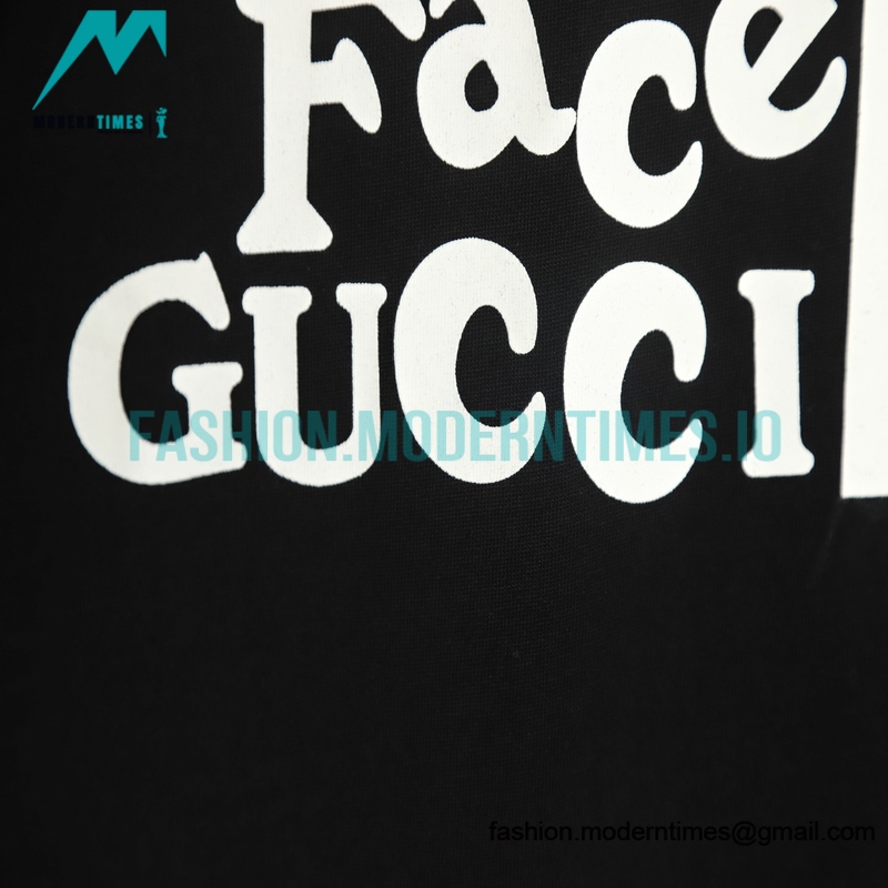 Gucci - The North Face 23ss Co-branded Face Print Short Sleeve