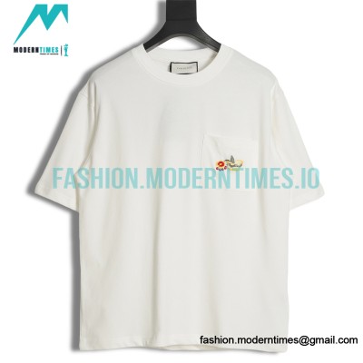 Gucci - Small Embroidered Pocket Short Sleeve