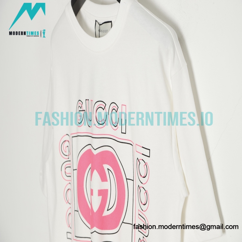 Gucci - Co-branded Double G Print Short Sleeve
